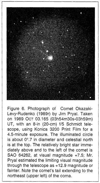 C/1989 Q1 (Okazaki-Levy-Rudenko) 1989-Oct-03 Jim Pryal