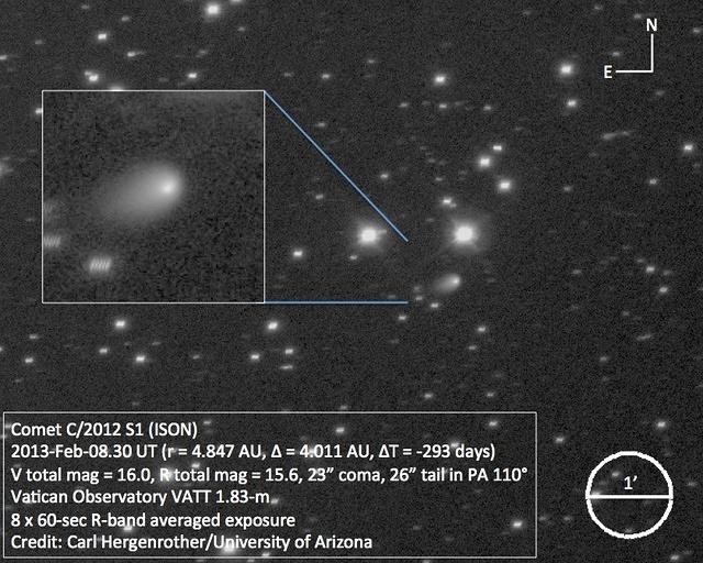 C/2012 S1 (ISON) 2013-Feb-08 Carl Hergenrother