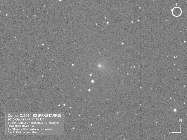 C/2014 S2 (PANSTARRS) 2015-Sep-21 Carl Hergenrother