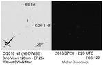 C/2018 N1 (NEOWISE) 2018-Jul-20 Michel Deconinck