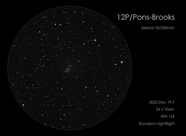 12P/Pons-Brooks 2023-12-19 Erwin Matys - Karoline Mrazek