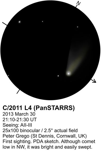 C/2011 L4 (PANSTARRS) 2013-Mar-30 Peter Grego