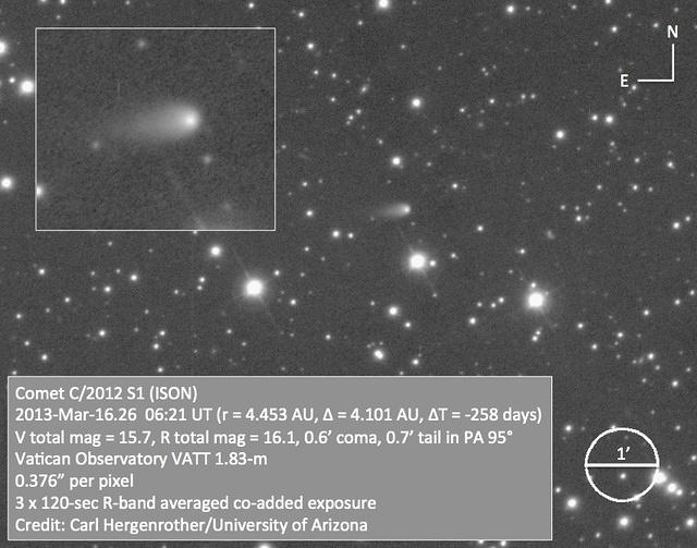 C/2012 S1 (ISON) 2013-Mar-16 Carl Hergenrother