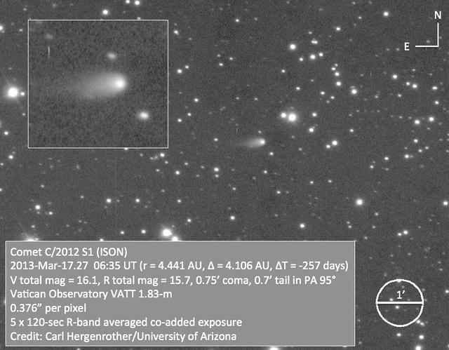 C/2012 S1 (ISON) 2013-Mar-17 Carl Hergenrother