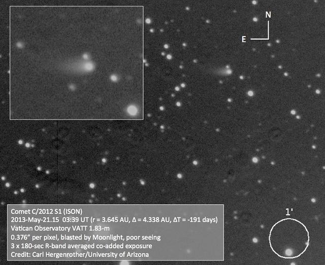C/2012 S1 (ISON) 2013-May-21 Carl Hergenrother