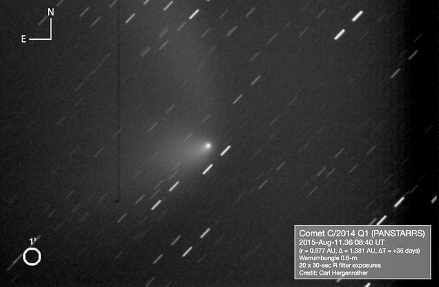 C/2014 Q1 (PANSTARRS) 2015-Aug-11 Carl Hergenrother