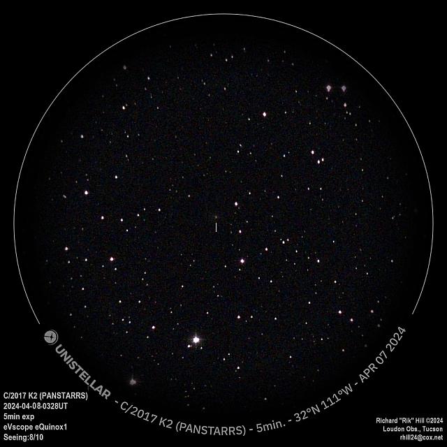 C/2017 K2 (PANSTARRS) 2024-Apr-08 Rik Hill