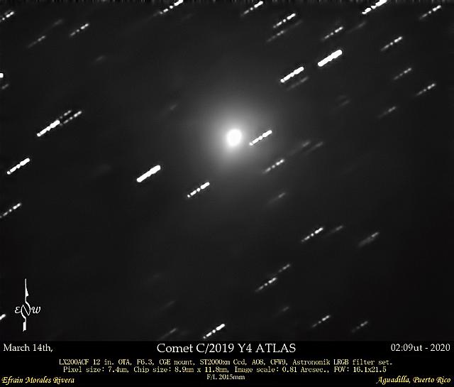 C/2019 Y4 (ATLAS) 2020-Mar-14 Efrain Morales Rivera