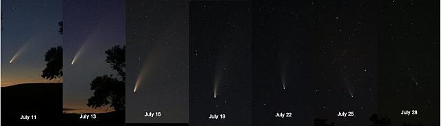 C/2020 F3 (NEOWISE) 2020-Jul-11-28 Tenho Tuomi