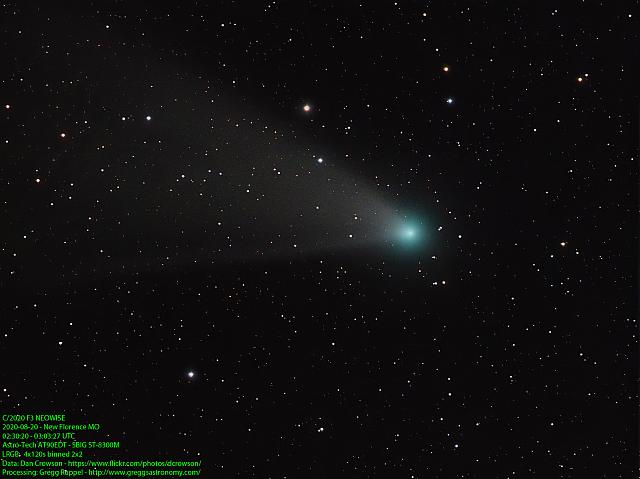C/2020 F3 (NEOWISE) 2020-Aug-20 Dan Crowson