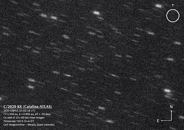 C/2020 K8 (Catalina-ATLAS) 2020-Jul-17 Carl Hergenrother