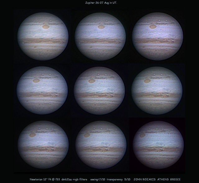 Jupiter 26 27 Aug