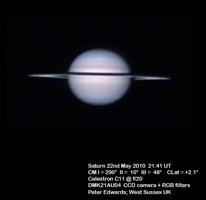 Saturn 22 May 2141 PE