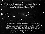 73P/Schwassmann-Wachmann 2022-Dec-19 Charles Morris