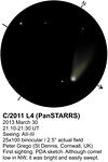 C/2011 L4 (PANSTARRS) 2013-Mar-30 Peter Grego