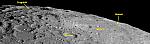 Clavius Bailly November 14 2022 02.55 UT A174B Gcrop3 Gcur from stitch 12 crrs Paint